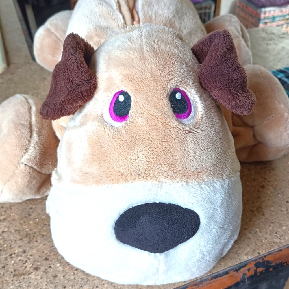 Stuffies Dog Stuffed - like a Squishmello, Pillow Pet, Baby Child Bedroom Bed